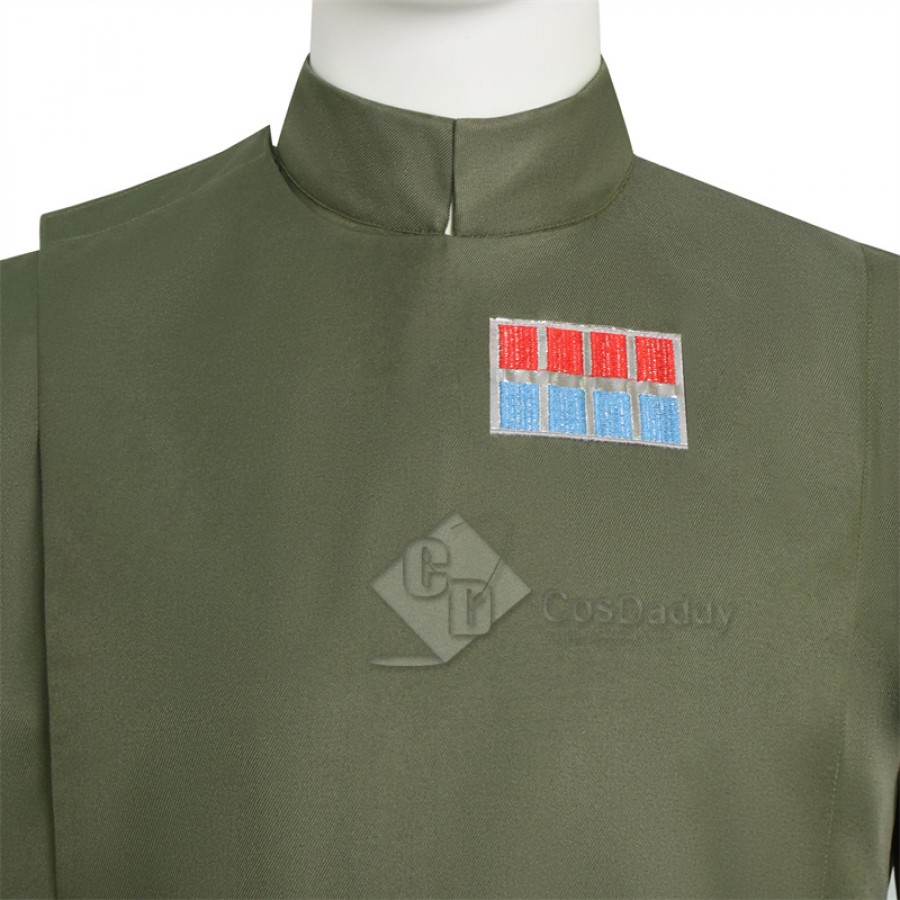 Imperial Officer Olive Green Costume Uniform